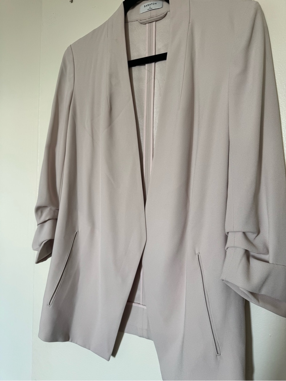 Babaton Blush Open-Front Blazer